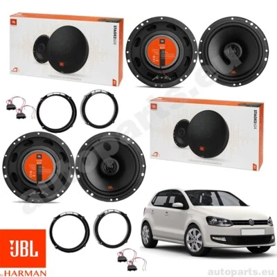 Kit 4 Casse Altoparlanti JBL Anteriori e Posteriori per Volkswagen Polo dal 2001
