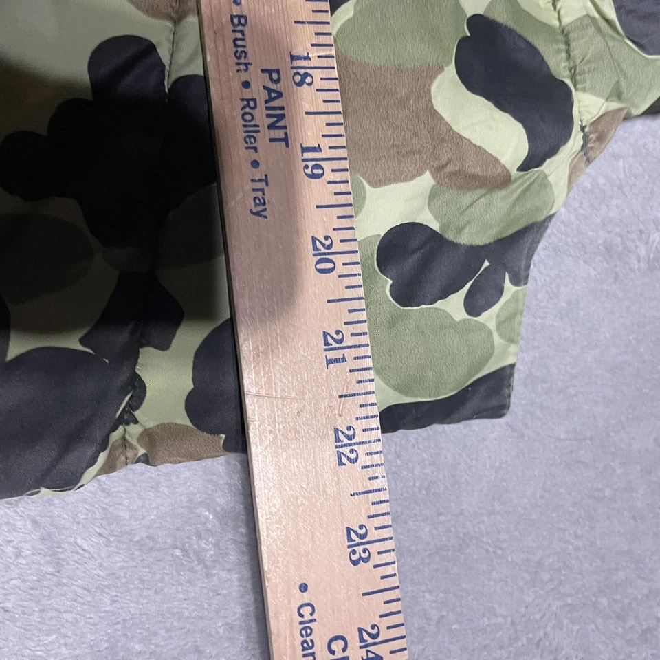 Chaleco acolchado vintage RedHead reversible camuflaje abotonado grande años 70 80 Foto 3 de 4