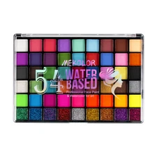 54 Colors Face Paint Palette Kit with Glitter UV Colors For Kids & Adult Gift