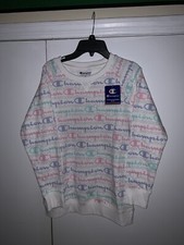 Champion Multi-colored Youth XL Crewneck Sweatshirt