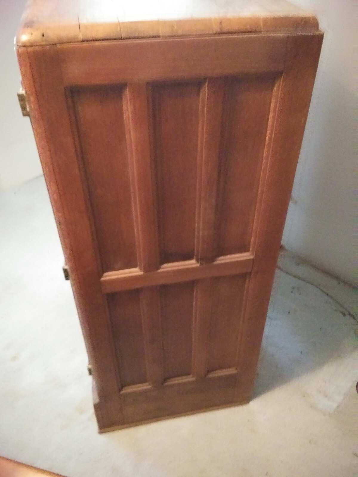Antique Vintage Oak Ice Box eBay