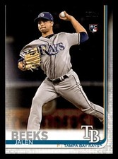 2019 Topps Jalen Beeks RC Rookie #688 Tampa Bay Rays Mint
