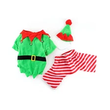 Midlee Dog Elf Costume