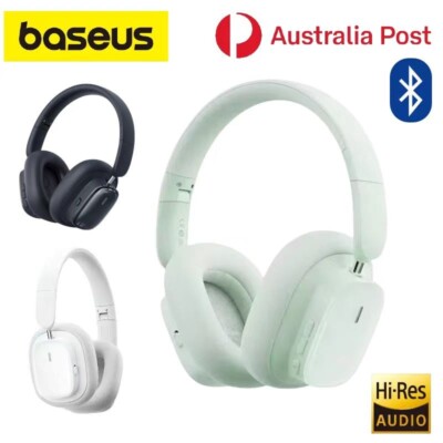 Baseus H1i Wireless Headphones Bluetooth Earphones Headset Noise Cancelling AU