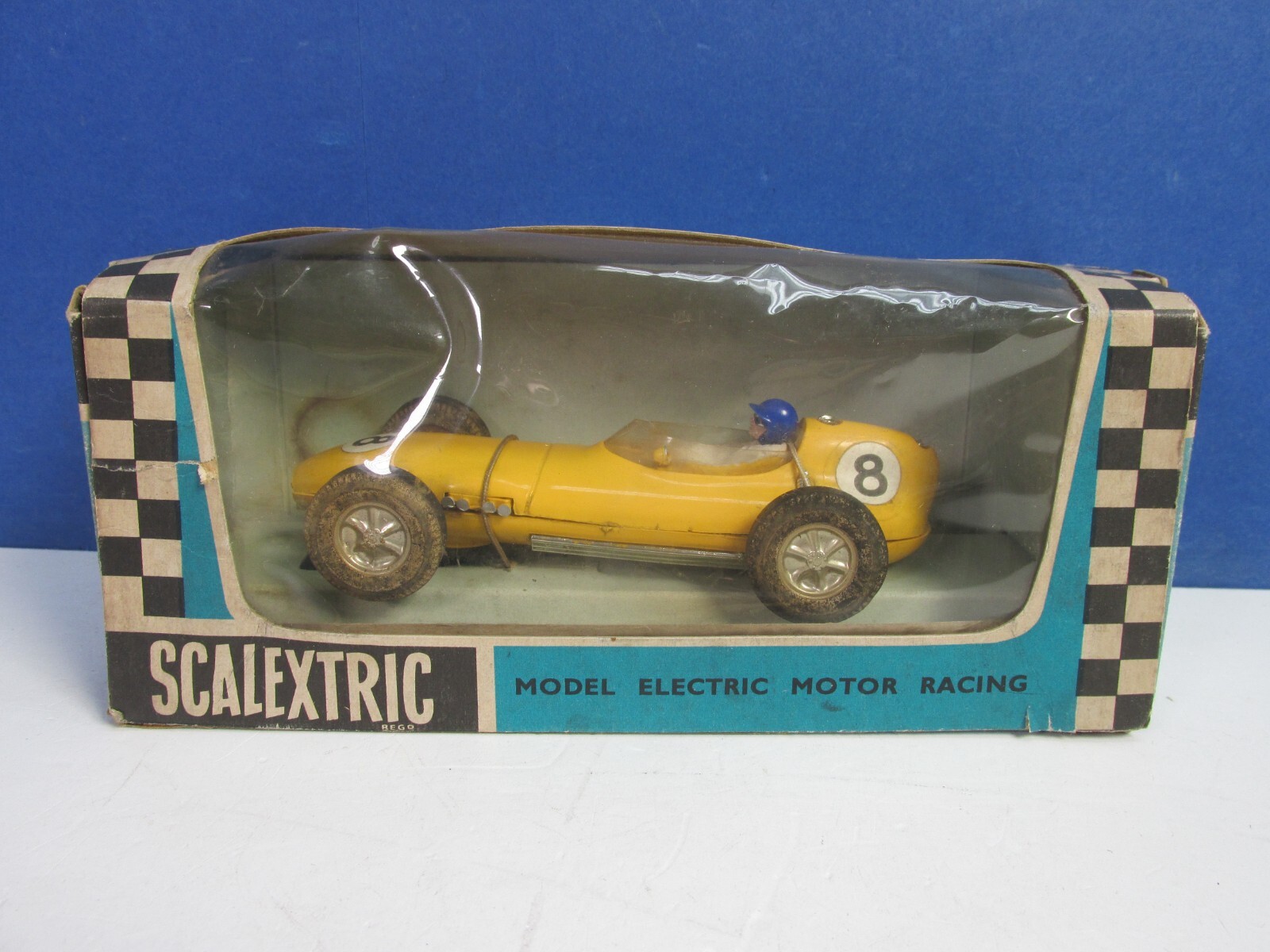 Scalextric C54 – Lotus Rouge – France – Ancien – En Boîte D'origine – Voiture Slot Racing