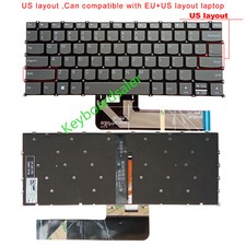 New Gray US Backlit Keyboard For Lenovo Yoga Slim 7-14ARE05 7-14IIL05 7-14ITL05