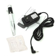 Led 9 Speeds Adjust Permanent Makeup Tattoo Machine Kit Fit For Nouveau Needle