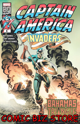 CAPTAIN AMERICA INVADERS BAHAMAS TRIANGLE #1 (2019) 1ST PRINT MAIN COVER ($4.99)