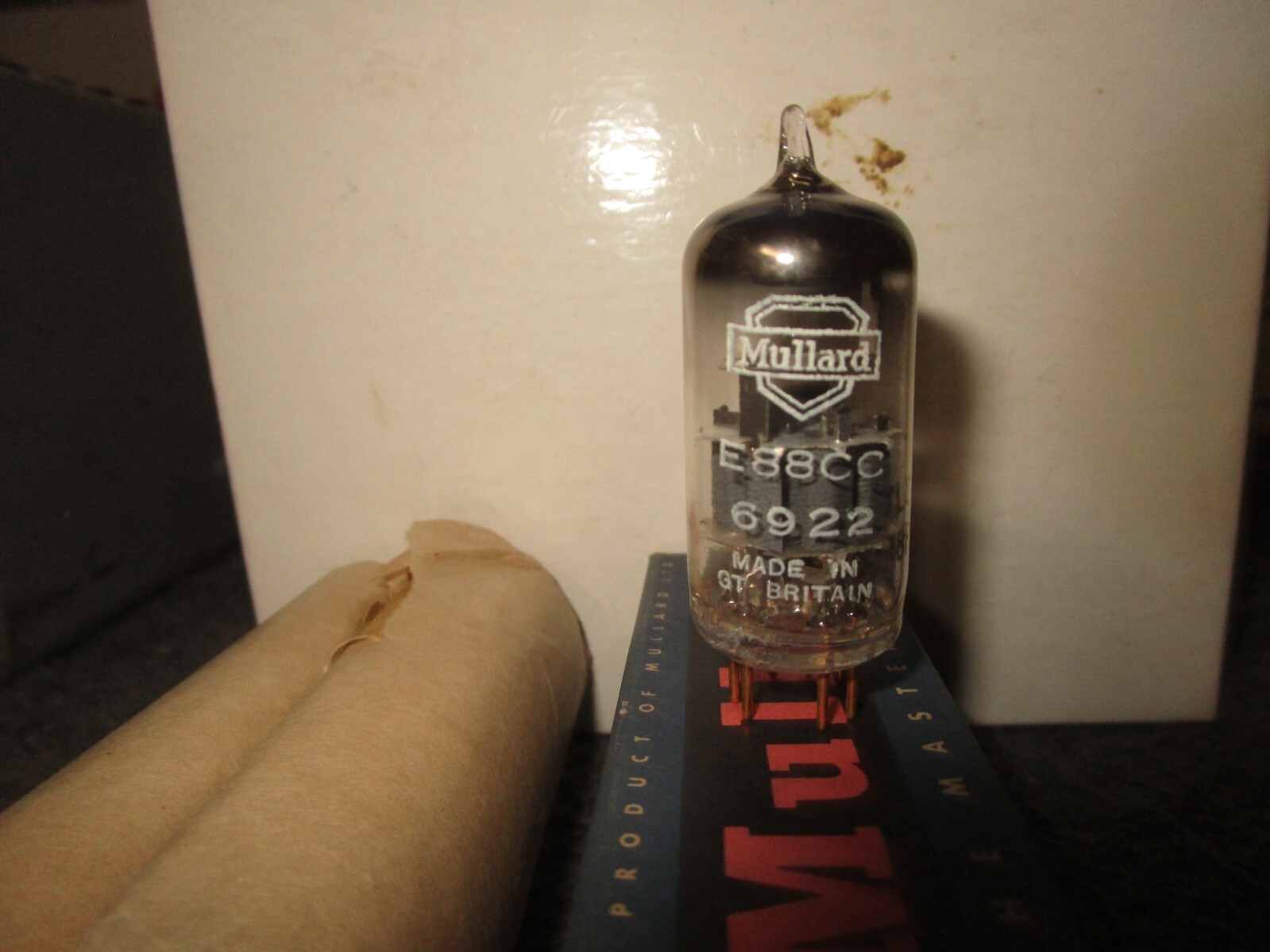 (1) Near Perfect NOS NIB 110% Mullard Goldpin 6922/E88CC   Audio  Tube