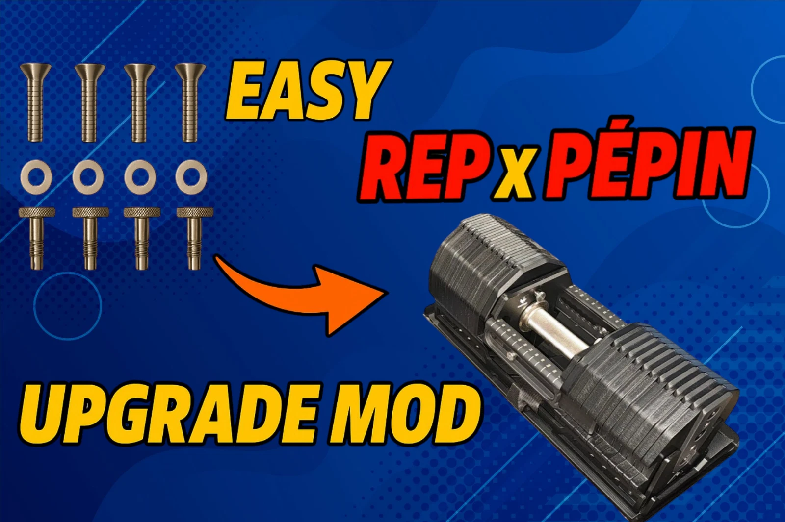 Upgrade Parts Kit for REP X PEPIN Dumbbells Spring Pins & Weight adj Pins ALT
Opens in a new window