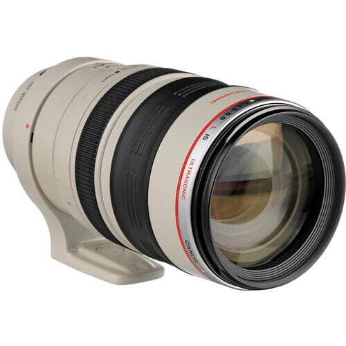 Cannon Ef 100 400mm F 4 5 5 6l Is Usm Telephoto Zoom Lens White For Sale Online Ebay
