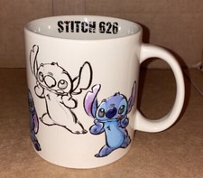 Disney Sketchbook Stitch Coffee Mug 20oz New