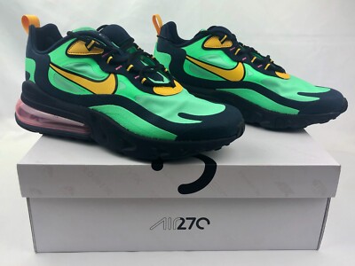 Nike Air Max 270 React Electro Green/Yellow Ochre AO4971 300 Mens sz NIB