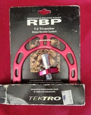 RBP Tektro T-2 Brakebooster inkl. Bremswippe und Schrauben, rot, NEU, NOS, KULT