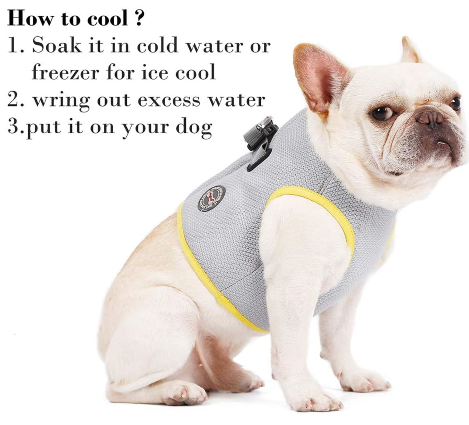 bingpet dog cooling jacket