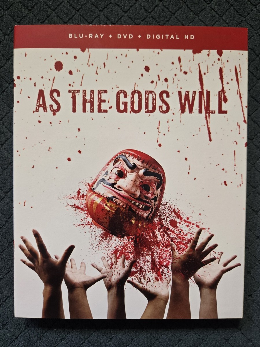 As the Gods Will: Live Action Movie Bluray/DVD w/ Slipcover ***NEW