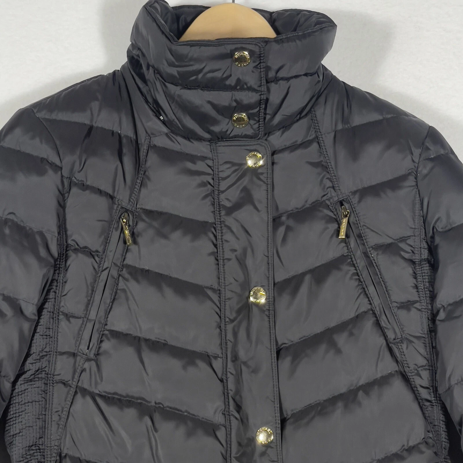 Piumino lungo Michael Kors taglia small giacca ottime condizioni senza cappuccio..