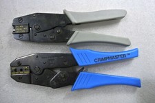 LOT OF 2 CRIMPERS IDEAL INDUSTRIES 30-587 COAX / 27-715 RJ45 CRIMPMASTER