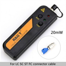 20mW Mini Light Source Fiber Optic Visual Fault Locator Cable Tester Adapter