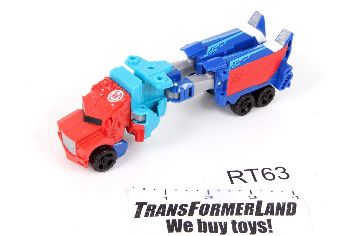 Power Surge Optimus Prime figure Warrior Robots in Disguise 2015