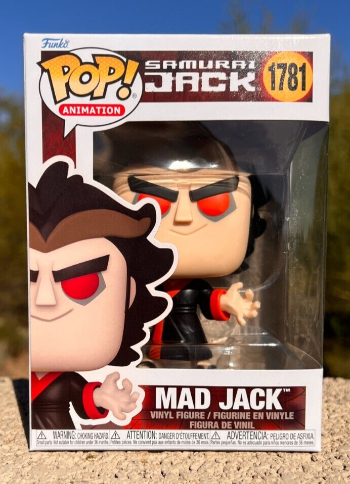 Funko Pop! Animation: Samurai Jack - Mad Jack (#1781, NEW