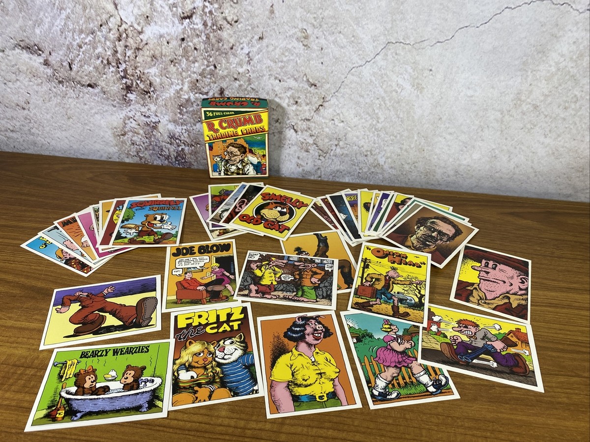 R. Crumb Trading Cards Robert Kitchen Sink 3rd Printing