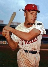 Richie Ashburn 5x7 Glossy Photo.  Philadelphia Phillies.  HOF.