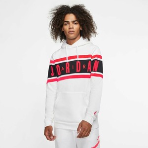 air gradient fleece pullover hoodie