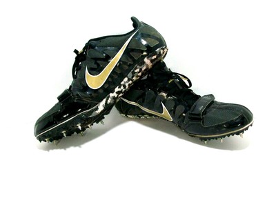 gold nike track spikes