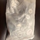 grey buttons - 650 pieces various sizes — photo 1