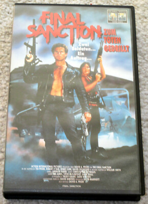 Final Sanction - Zum töten gedrillt (Ted Prior / Robert Z´Dar) VHS Rarität