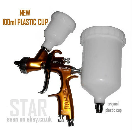 NEW 100ml pot cup for STAR spray guns EVO T SMV 4000F EVO T SLV