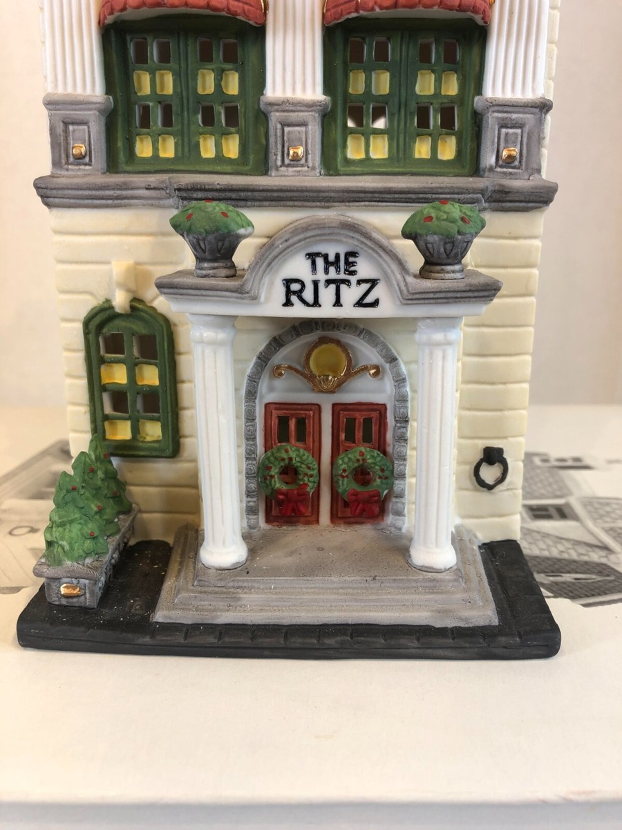 Department 56 heritage Village Collection Ritz Hotel | eBay