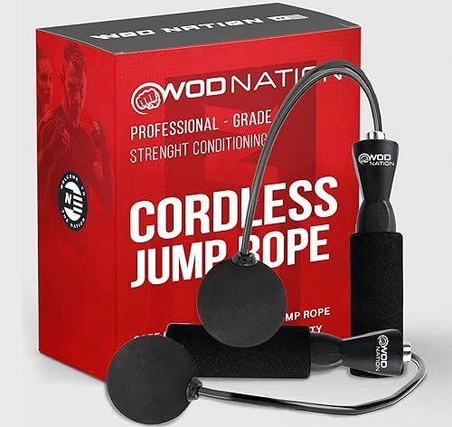 Jump Rope Weighted Cordless Jump Rope Training Ropeless Bod Rope