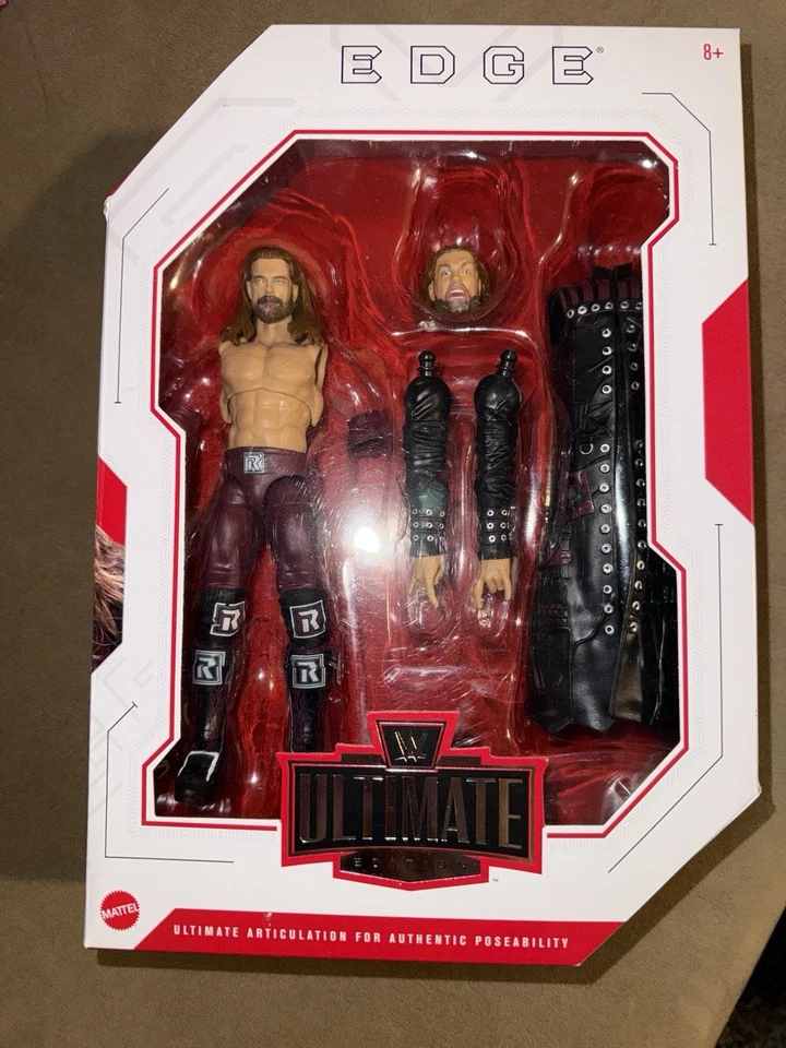 Edge - Figura de acción exclusiva de Mattel WWE Ultimate Edition 8 Ringside *LEER* Foto 3 de 4