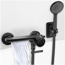 Badewannenarmatur Wasserfall mit Handbrause, ...