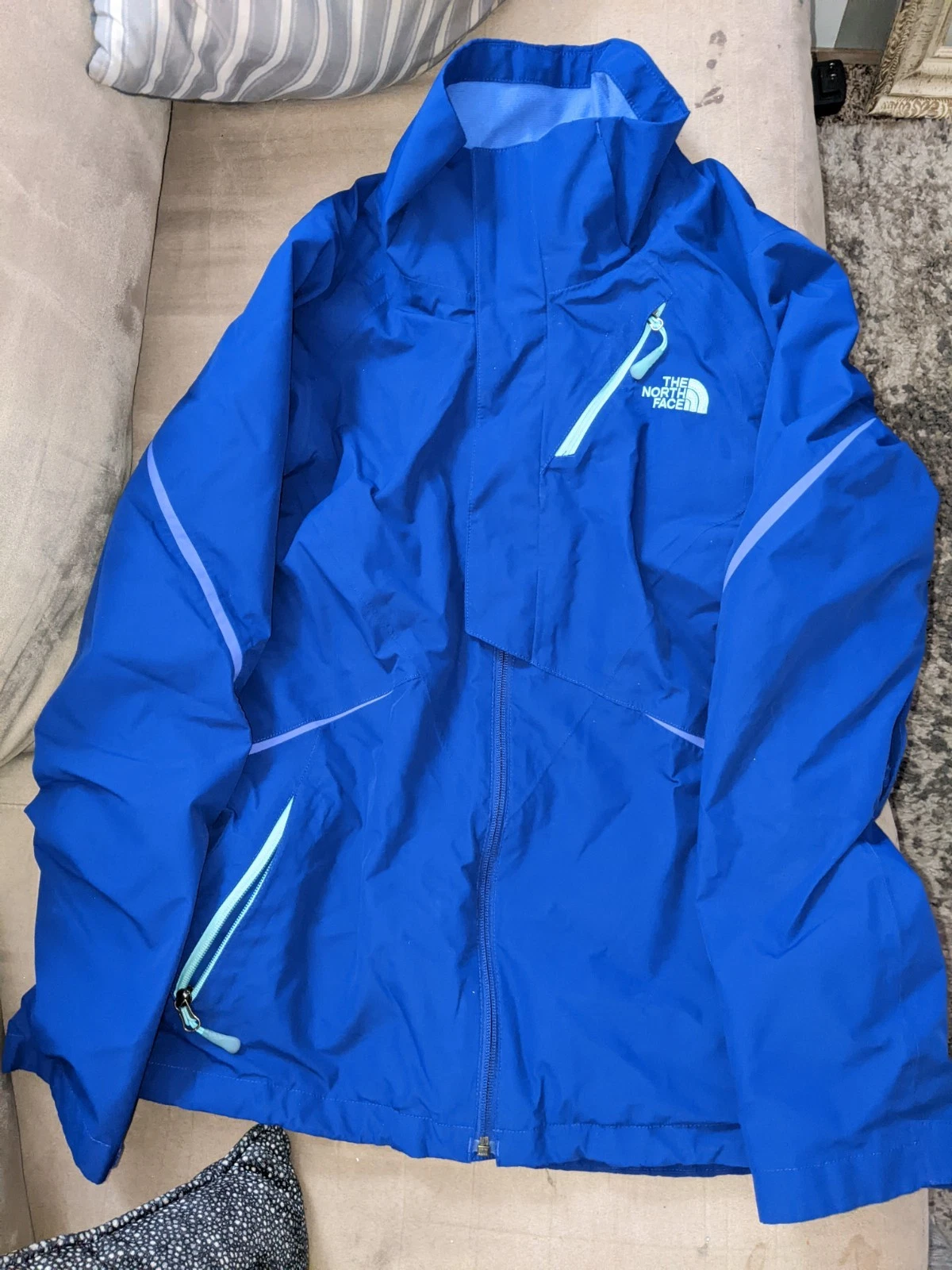 UNDERCOVER Giacca invernale da sci blu The North Face tasche segrete