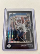 2024 Javon Baker Donruss Optic Rated Rookies Black Pandora /25