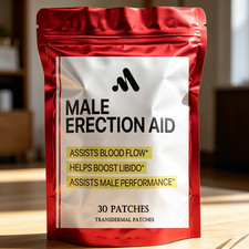 Erection Aid Transdermal Patches Natural Performance Enhancer 30 Patches
