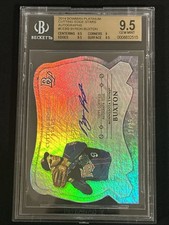 Byron Buxton 2014 Bowman Platinum Cutting Edge Stars Auto /25 #CE-BB SSP BGS 9.5
