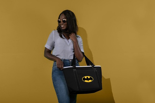 ONIVA - a Brand - DC Comics Batman Topanga Tote Cooler Bag, Soft Cooler Bag, ... - Picture 2 of 7