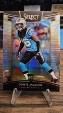 2018 Panini Select Concourse Donte Jackson #85 Silver Prizm RC Panthers 🔥🔥🔥