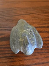 Vintage Canadian Eskimo Inuit Art Carved Soapstone Bird Figurine