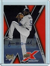 2009 Upper Deck X Rookie Card James McDonald #98 Auto (RC, AU) Dodgers Pirates. rookie card picture