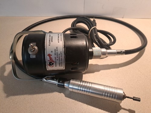 Grizzly WA-300 1/4Hp Flex Shaft Grinder 18000 RPM Tested & Working 