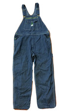 LIBERTY BLUE DENIM CARPENTER OVERALLS, 40 X 30, NEW