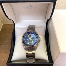 Casio Oceanus OCW-T2600-2A2JF Solar Radio Men's Watch Used From Japan with Box