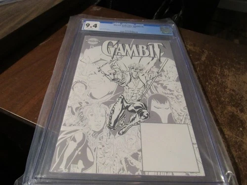Gambit Marvel Authentix #1 CGC 9.4 Graded X-Men Comic Book Key Issue RARE