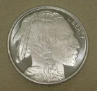 Silver Buffalo 1 oz Silver Round .999 Fine