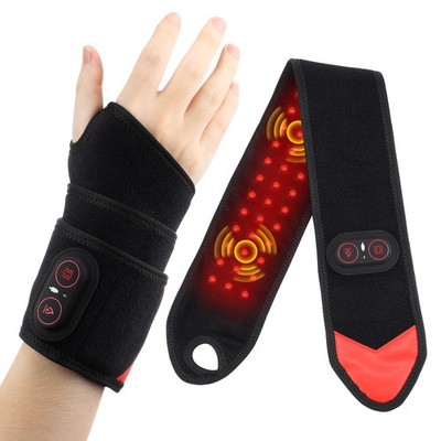 Cordless Heating Pad for Full Body, 660nm-830nm Red Light Heating Pad Arm Wrap